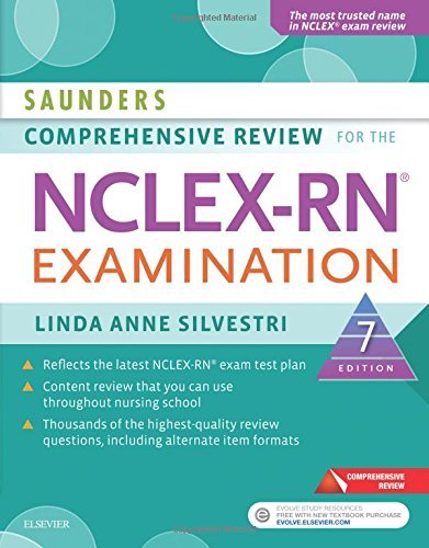 Linda Anne Silvestri Saunders Comprehensive Review For The Nclex Rn? Ex 0007 Edition; 