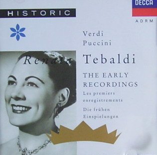 Renata Tebaldi/The Early Recordings@Renata Tebaldi: The Early Recordings