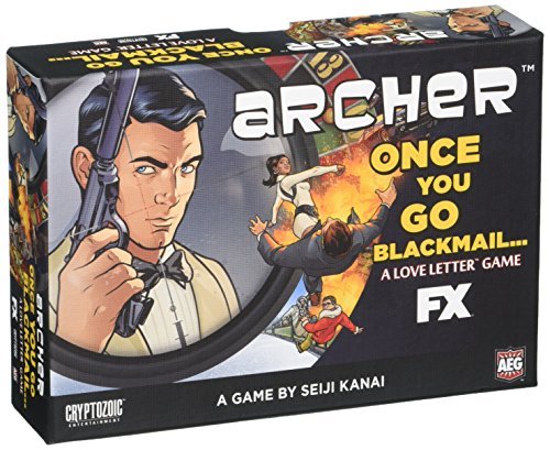 Card Game/Love Letter Archer Once You Go Blackmail Blister Pack