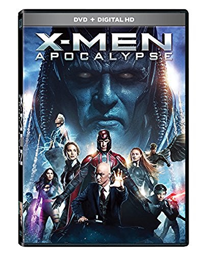 X Men Apocalypse Mcavoy Fassbender Lawrence DVD Dc Pg13 