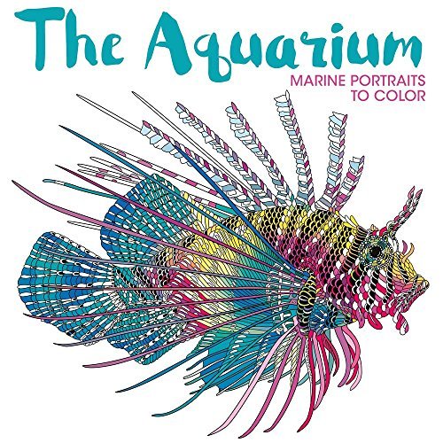 Richard Merritt The Aquarium Marine Portraits To Color 