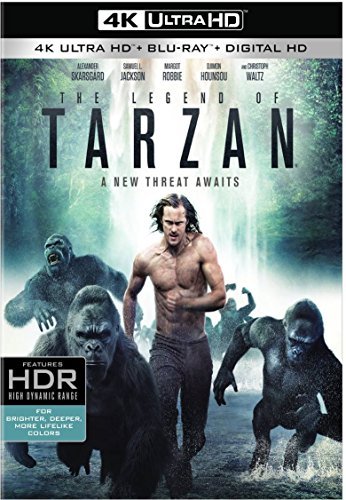 Legend Of Tarzan (2016)/Skarsgard/Robbie/Waltz/Jackson@4KUHD@Pg13