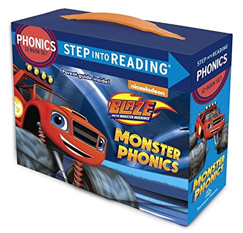 Jennifer Liberts Monster Phonics (blaze And The Monster Machines) 12 Step Into Reading Books 