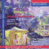 Taneyev Quartet Nikolai Miaskovsky Complete 