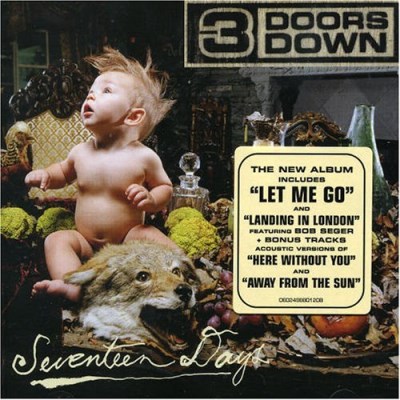 3 Doors Down Seventeen Days Import Eu Incl. Bonus Tracks 