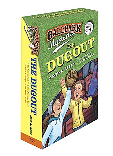 David A. Kelly Ballpark Mysteries The Dugout Boxed Set (books 1 4) 