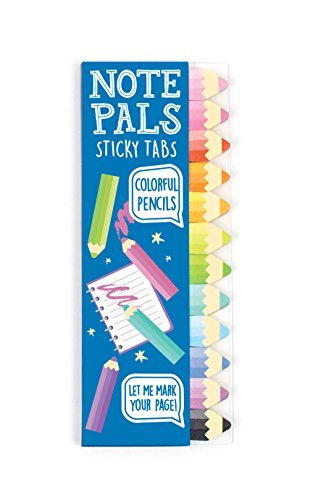 Note Pals Sticky Tabs/Colorful Pencils