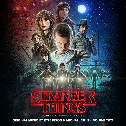 Stranger Things/Soundtrack Vol. 2 (Clear W/ Black Swirl vinyl)