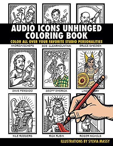 Sylvia Massy/Audio Icons Unhinged Coloring Book@CLR CSM