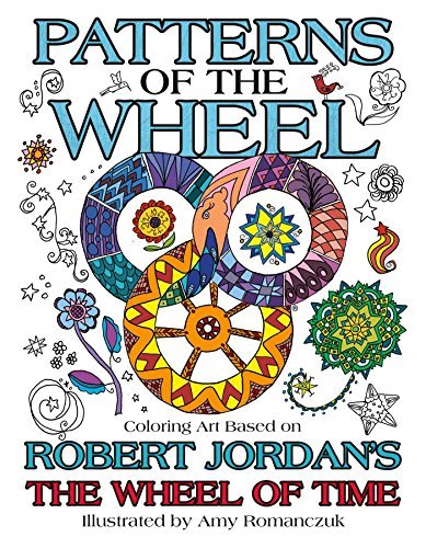 Robert Jordan Patterns Of The Wheel Coloring Art Based On Robert Jordan's The Wheel O 