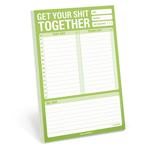 NOTEPAD/Get Your Shit Together
