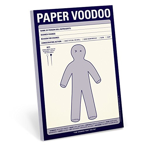 Knock Knock Knock Knock Paper Voodoo Note Pad (12208) 