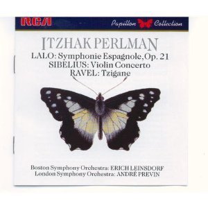 Itzhak Perlman/Lalo: Symphonie Espagnole, Op. 21 / Sibelius: Violin Concerto / Ravel: Tzigane