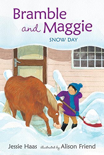 Jessie Haas/Bramble and Maggie@ Snow Day