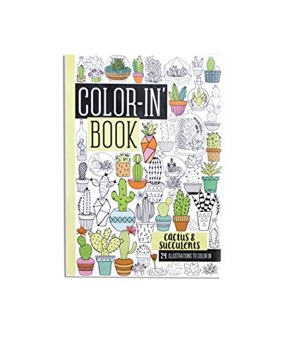 Coloring Book/Color-In - Cactus & Succulent