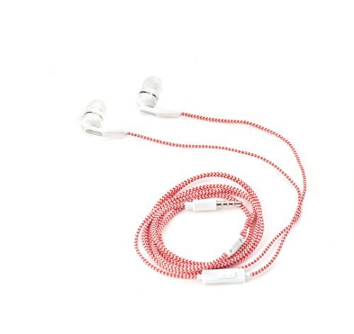 Earbuds/Chevron - Red