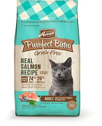 Merrick Cat Food - Purrfect Bistro Grain-Free Adult with Salmon