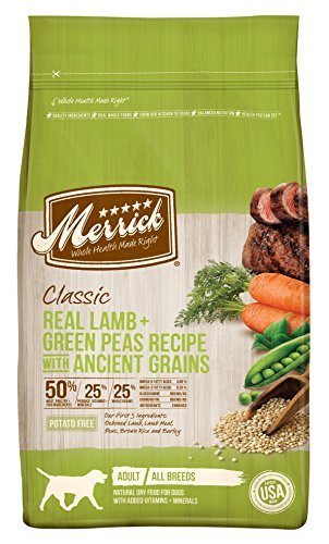 Merrick Dog Food - Lamb & Green Peas with Ancient Grains