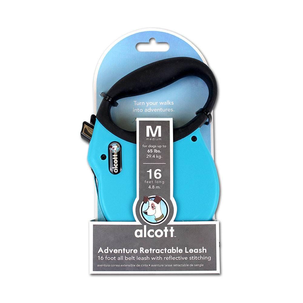 Alcott Retractable Dog Leash - Blue