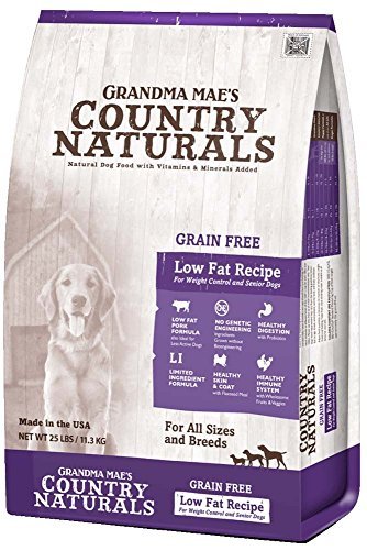 which dog food is lowest in fat