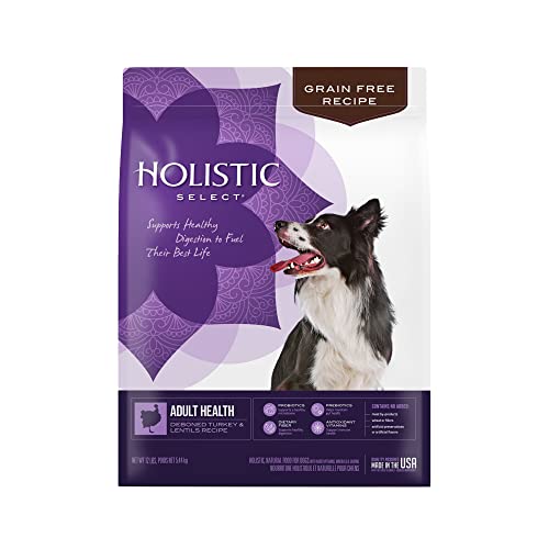 Holistic Select® Grain Free Adult Health Deboned Turkey & Lentils Recipe Dog Food