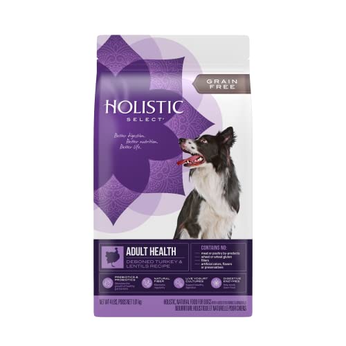 Holistic Select Dog Food - Grain Free Deboned Turkey & Lentils