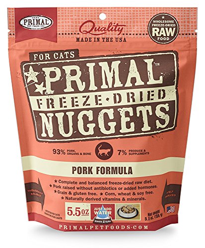 Primal Cat Food - Freeze Dried Pork Formula