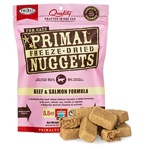 Primal Cat Food - Freeze Dried Beef & Salmon Formula