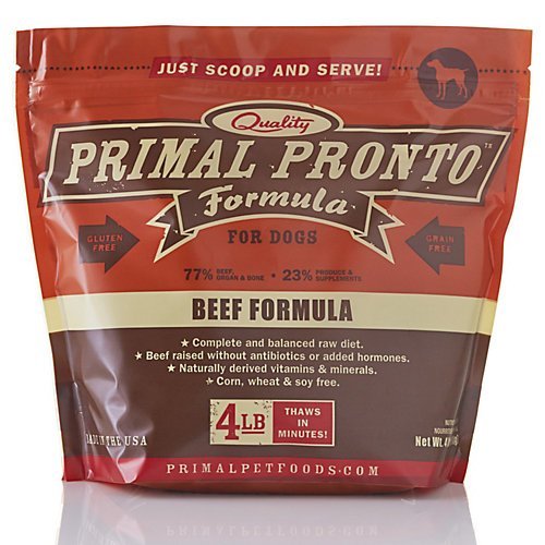 Primal Frozen Dog Food - Pronto - Beef