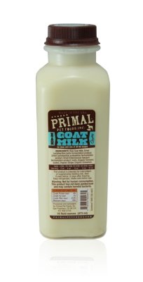 Primal Frozen Goat Milk for Dogs and Cats