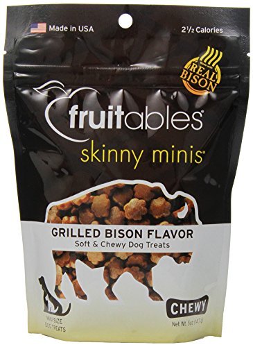 Fruitables® Skinny Minis® Grilled Bison Dog Treats