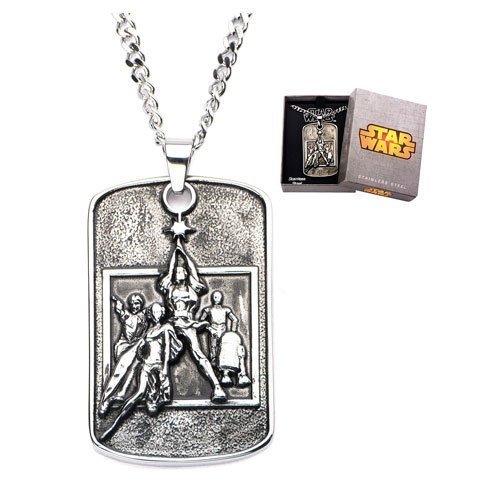 Necklace/Star Wars - Poster Dogtag