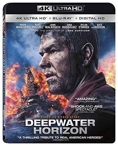 Deepwater Horizon Wahlberg Russell Malkovich 4k Pg13 