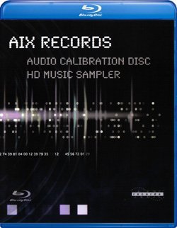 Aix Records Blu Ray Audio Calibration Disc And H 