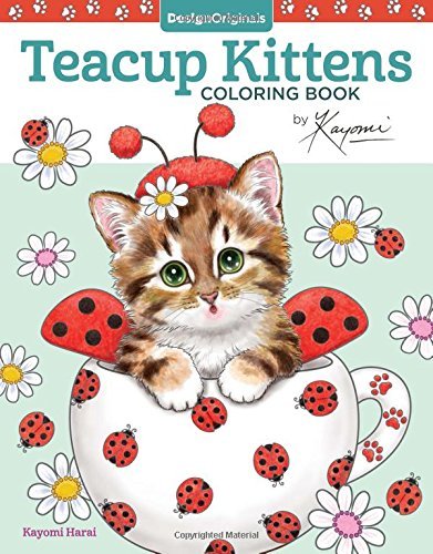 Kayomi Harai/Teacup Kittens Coloring Book