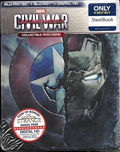 Captain America: Civil War/Evans/Downey Jr.@Steelbook