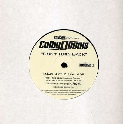 Colby O'Donis/Don'T Turn Back