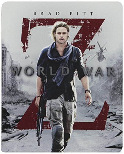 World War Z (Steelbook) (Best Buy Exclusive)/Brad Pitt, Dede Gardner, and Jeremy Kleiner@PG-13@Blu-ray