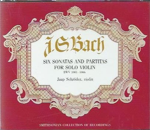 J.S. Bach Son & Partitas Solo Vln Comp 