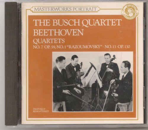 L.V. Beethoven/Qrt String 7/13@Busch Quartet