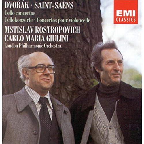 Dvorak/Saint-Saens/Con Vc/Con Vc 1@Rostropovich*mstislav (Vcl)@Giulini/London Phil Orch