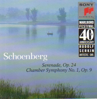 A. Schoenberg Ser Sym Chbr 1 Paul Laredo Rhodes Foley Glick Kirchner Marlboro Fest Orch 