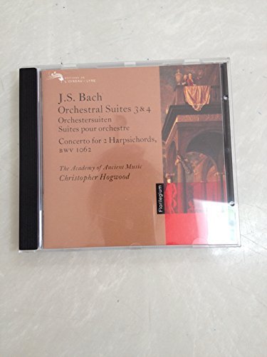 J.S. Bach/Ste Orch 3/4@Hogwood/Aam