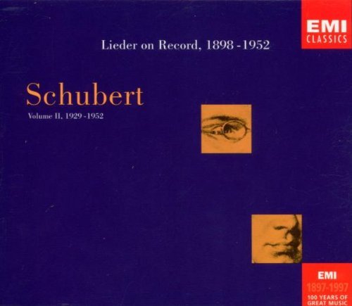 F. Schubert/Lieder On Record-Vol. 2