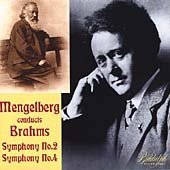 Willem Mengelberg/Conducts Brahms@Mengelberg/Amsterdam Concertge