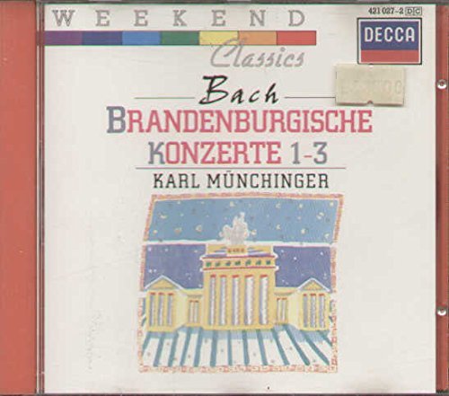 J.S. Bach Brandenburg Con 1 3 