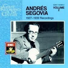 Andres Segovia/1927-1939 Recordings