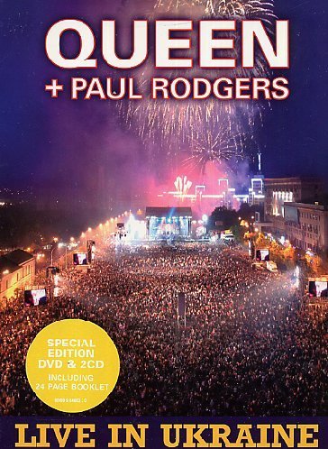 Queen + Paul Rodgers Live In Ukraine Import Eu DVD + 2cd 