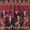 Amherst Sax Quartet/Mozart To Modern