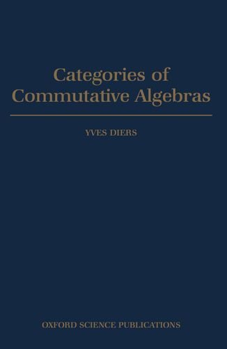 Yves Diers/Categories of Commutative Algebras
